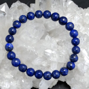 Pulsera hombre lapislázuli 8 mm